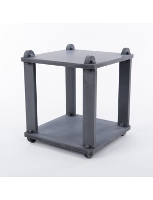 Mesa taburete TABUTECA - diseño modular negro