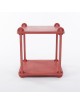 Mesa taburete TABUTECA - diseño modular rojo