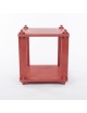 Table stool TABUTECA - Red modular design