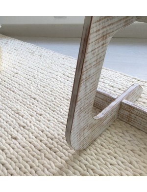 NORDICA - alfombra trenzada 100x150