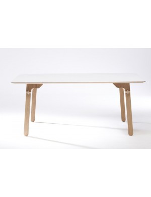 TABLE LAB oak and white 