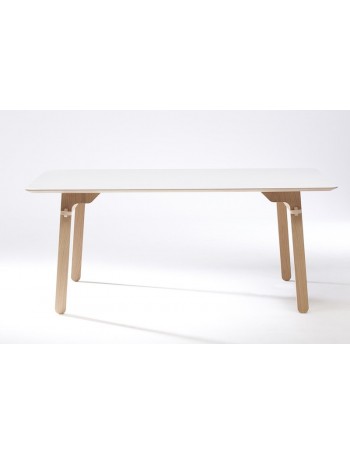 TABLE LAB oak and white 